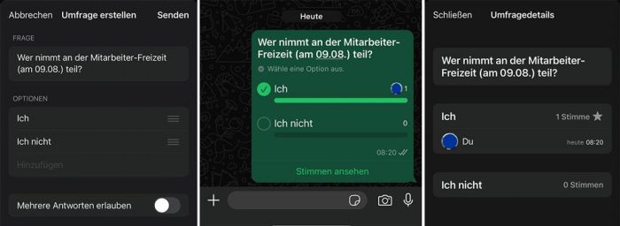 WhatsApp – Was ist WhatsApp – WhatsApp-Umfrage. Bild: Screenshots PC-SPEZIALIST