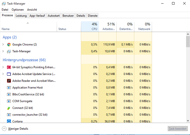 Laptop-Akku schonen – Notebook-Akku schonen – Akku schnell leer – Akku-Kapazität. Bild: Screenshot PC-SPEZIALIST