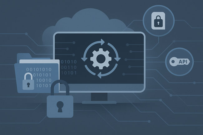Identity Security: Automatisiertes Secrets-Management in der Cloud. Bild: ChatGPT (Bild erstellt mit KI)