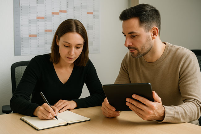 Brückentage bieten Stoff für Streit – Transparenz sorgt vor. Bild: ChatGPT (Bild erstellt mit KI)
