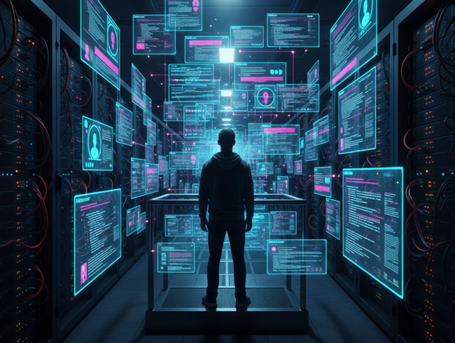 Moltbook | soziales Netzwerk für KI-Agenten. Bild: Gemini (Bild erstellt mit KI)