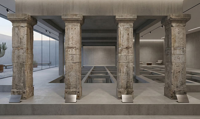 Widerstandsfähigkeit gegen Cyberangriffe | vier Säulen. Bild: Gemini (Bild erstellt mit KI)