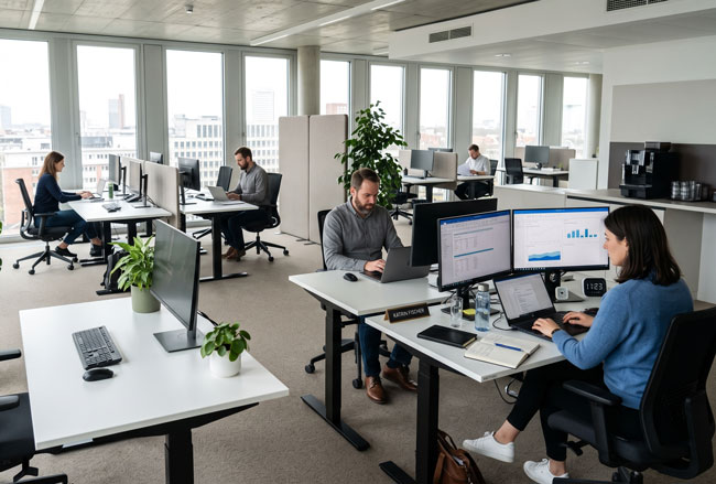 Chronoworking | Arbeiten nach Biorhythmus. Bild: Gemini (Bild erstellt mit KI)